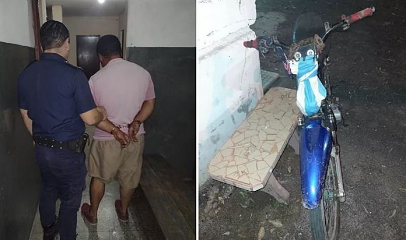 Azul: un motociclista atropell a un funcionario municipal